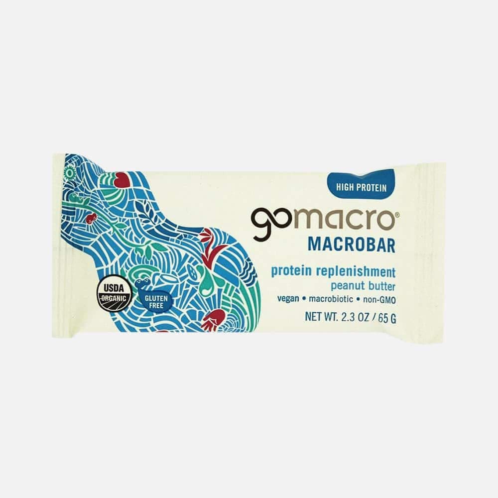 GoMacro Organic Peanut Butter Protein Bars - 12 Bars