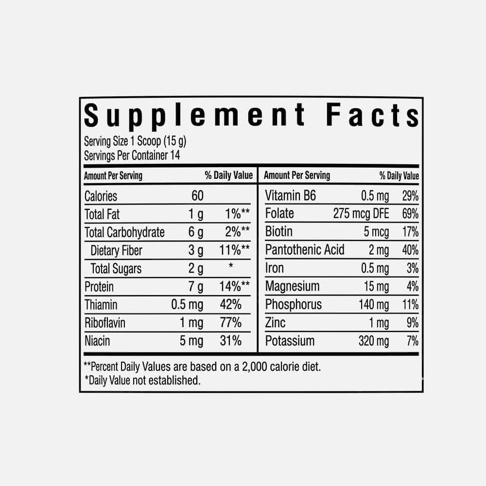 Brewers Yeast Flakes 7.4 oz - 14 Servings (Unflavored)