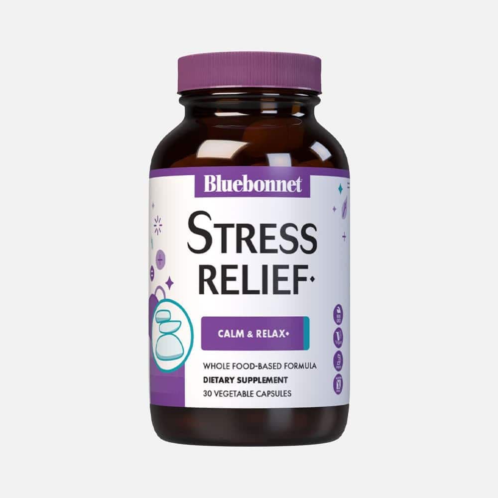Stress Relief Whole Food Formula - 30 Veg Capsules