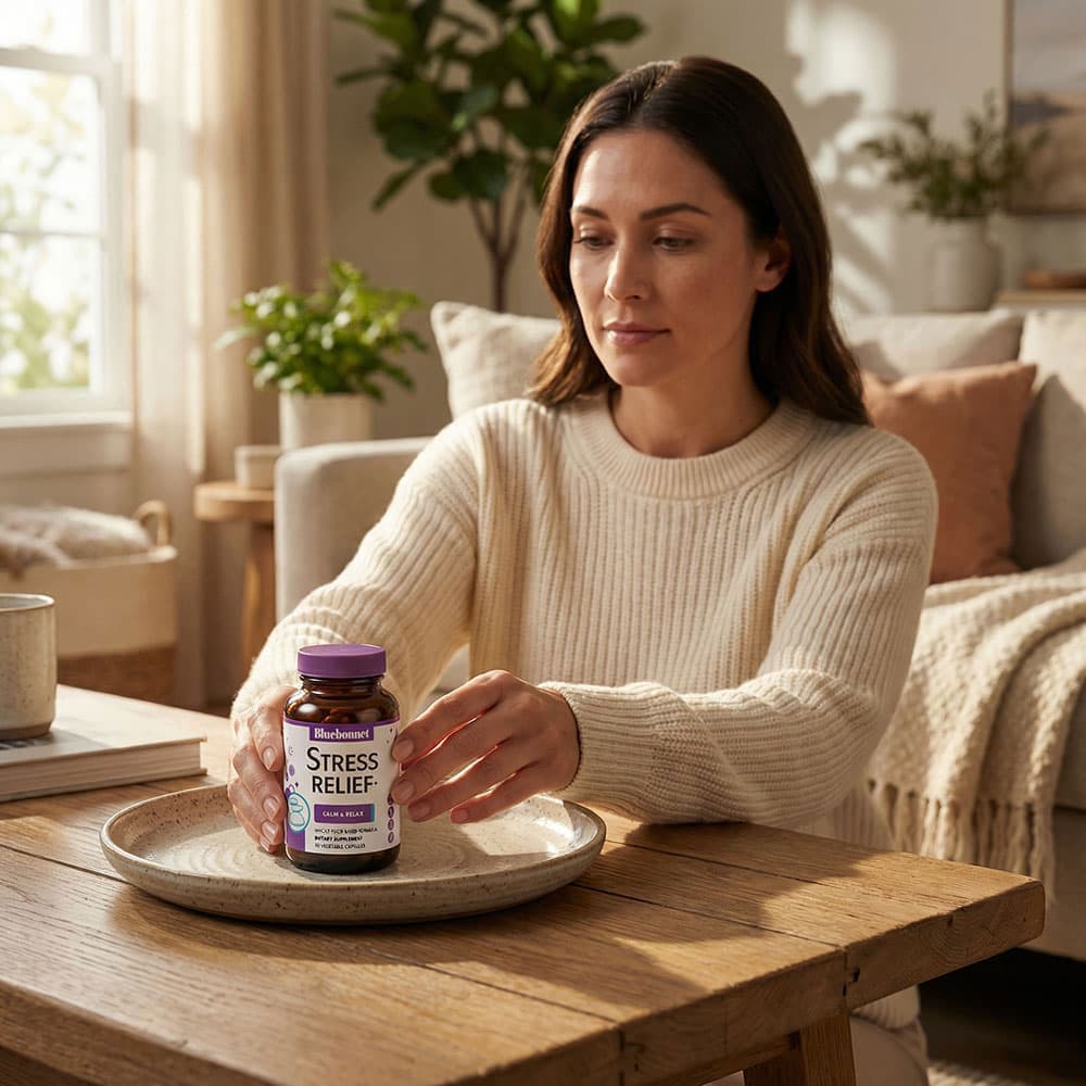 Stress Relief Whole Food Formula - 30 Veg Capsules