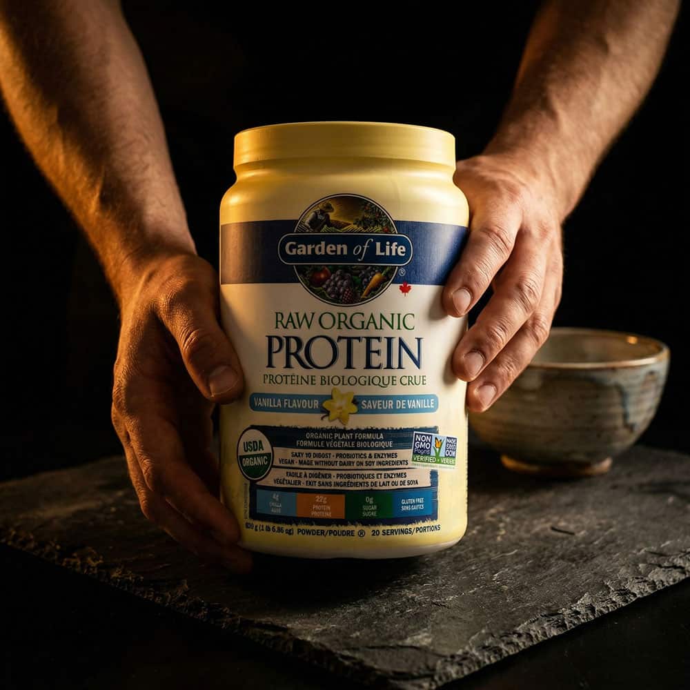 Raw Organic Protein Vanilla - 620g Powder