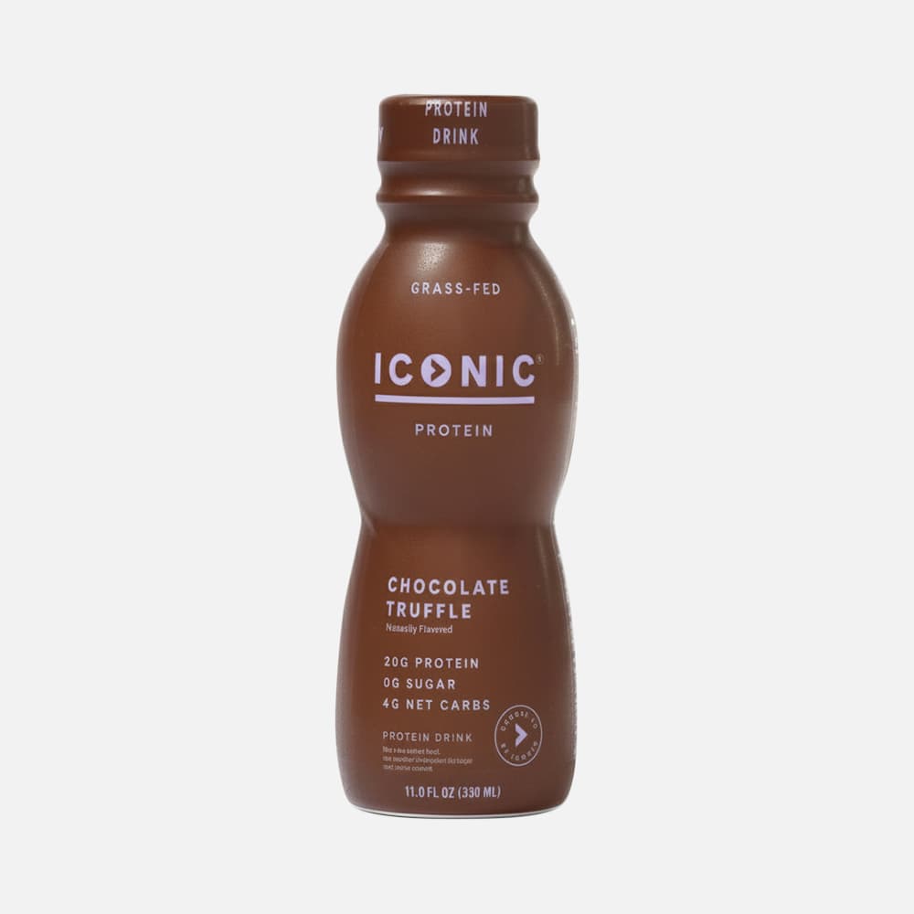 Grass Fed Protein 20g - 12 Ready-to-Drink Shakes (Chocolate)