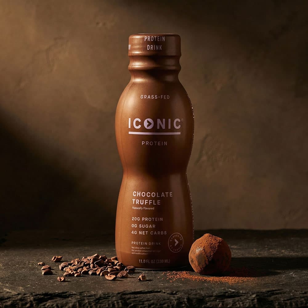 Grass Fed Protein 20g - 12 Ready-to-Drink Shakes (Chocolate)
