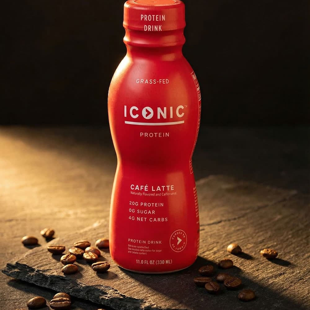 Iconic CaféLatte Protein 20g - 12 Ready-to-Drink Bottles