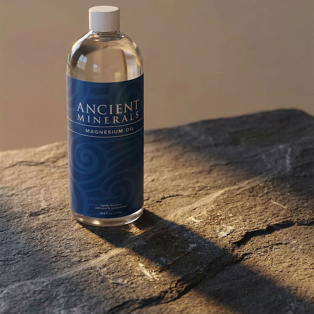 Magnesium Oil 100mg (per 6 sprays) - 33oz Topical