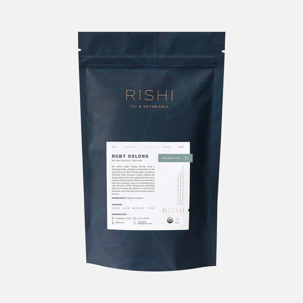 Ruby Oolong Organic Loose Leaf Tea - 8.81oz