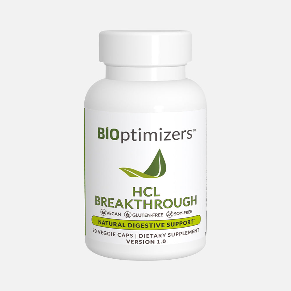 BiOptimizers HCL Breakthrough – Plant-Based Digestive Support