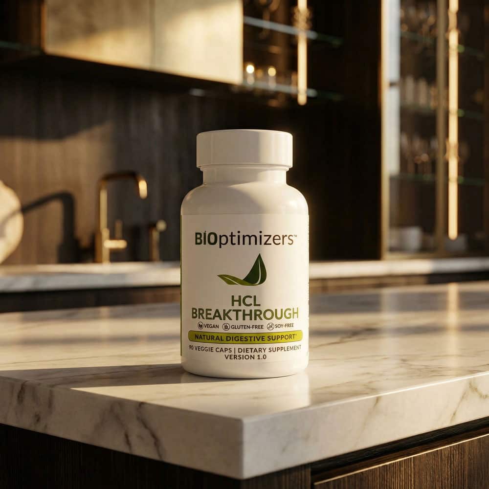 BiOptimizers HCL Breakthrough – Plant-Based Digestive Support