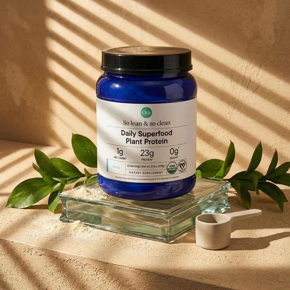Ora Organic Plant Protein 21g - 20 Servings Powder