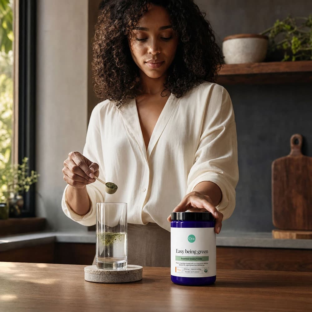 Organic Greens Powder Citrus - 30 Servings