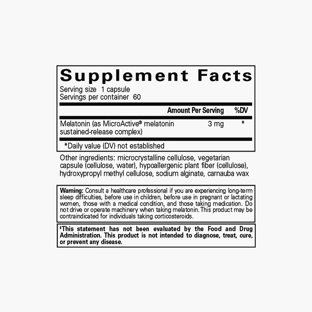 Melatonin-SR Extended Release
