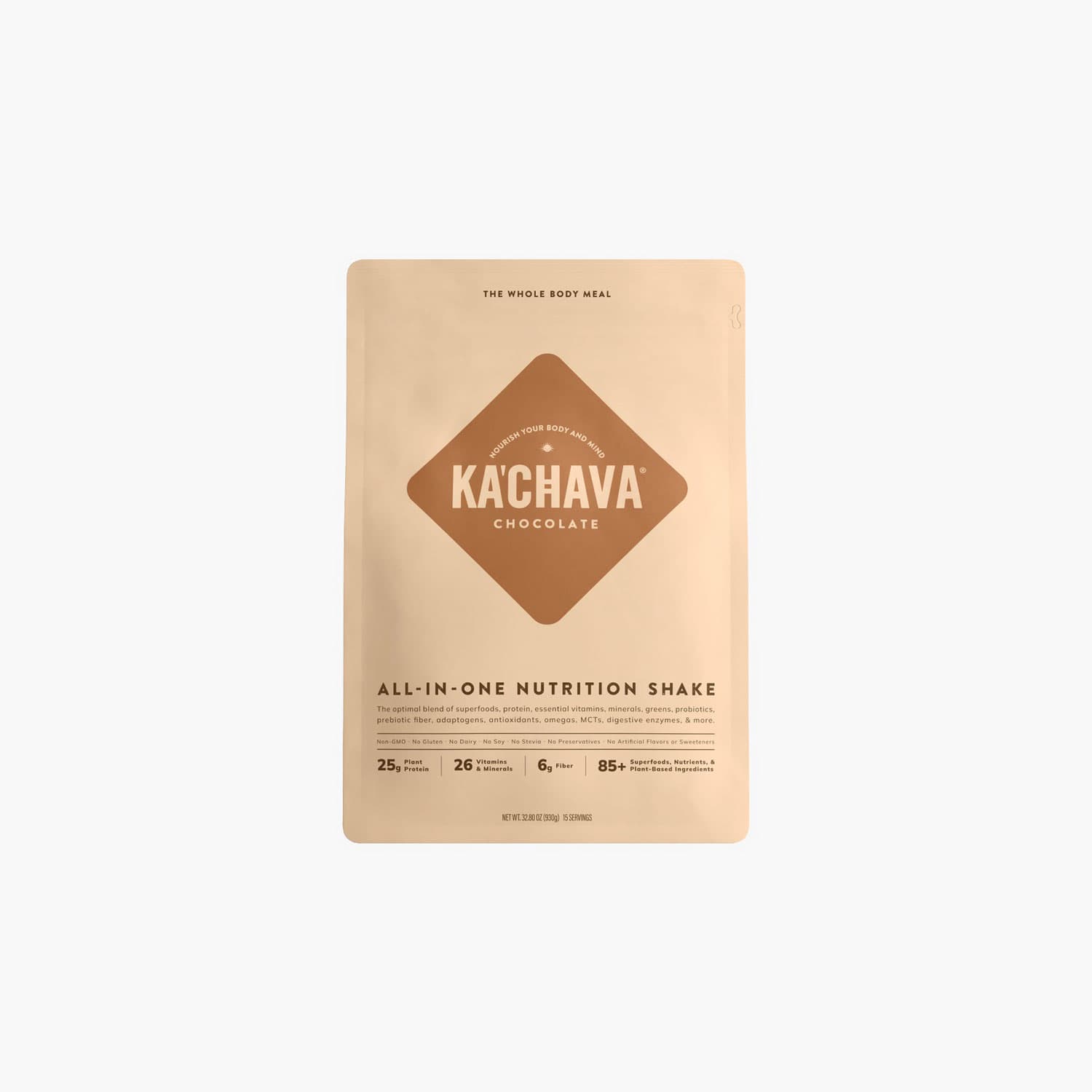 Ka'Chava - Whole Body Meal Shake - Chocolate 2 lbs