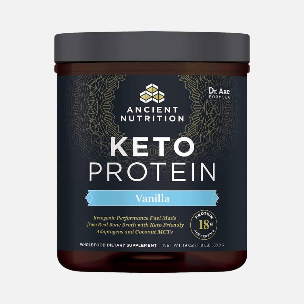 Keto Bone Broth Protein 18g - 17 Servings Powder
