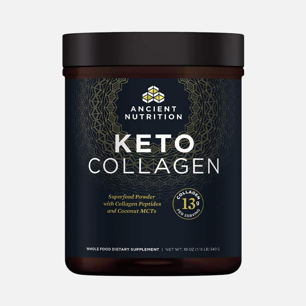 Keto Collagen Peptides 15g with MCT - 30 Servings Powder