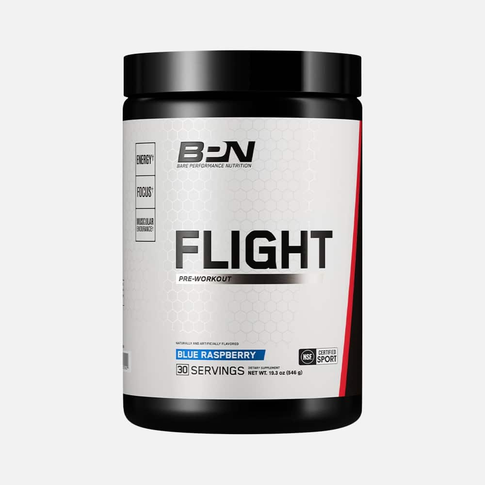 Flight Pre Workout Blue Raspberry - 30 Servings Powder