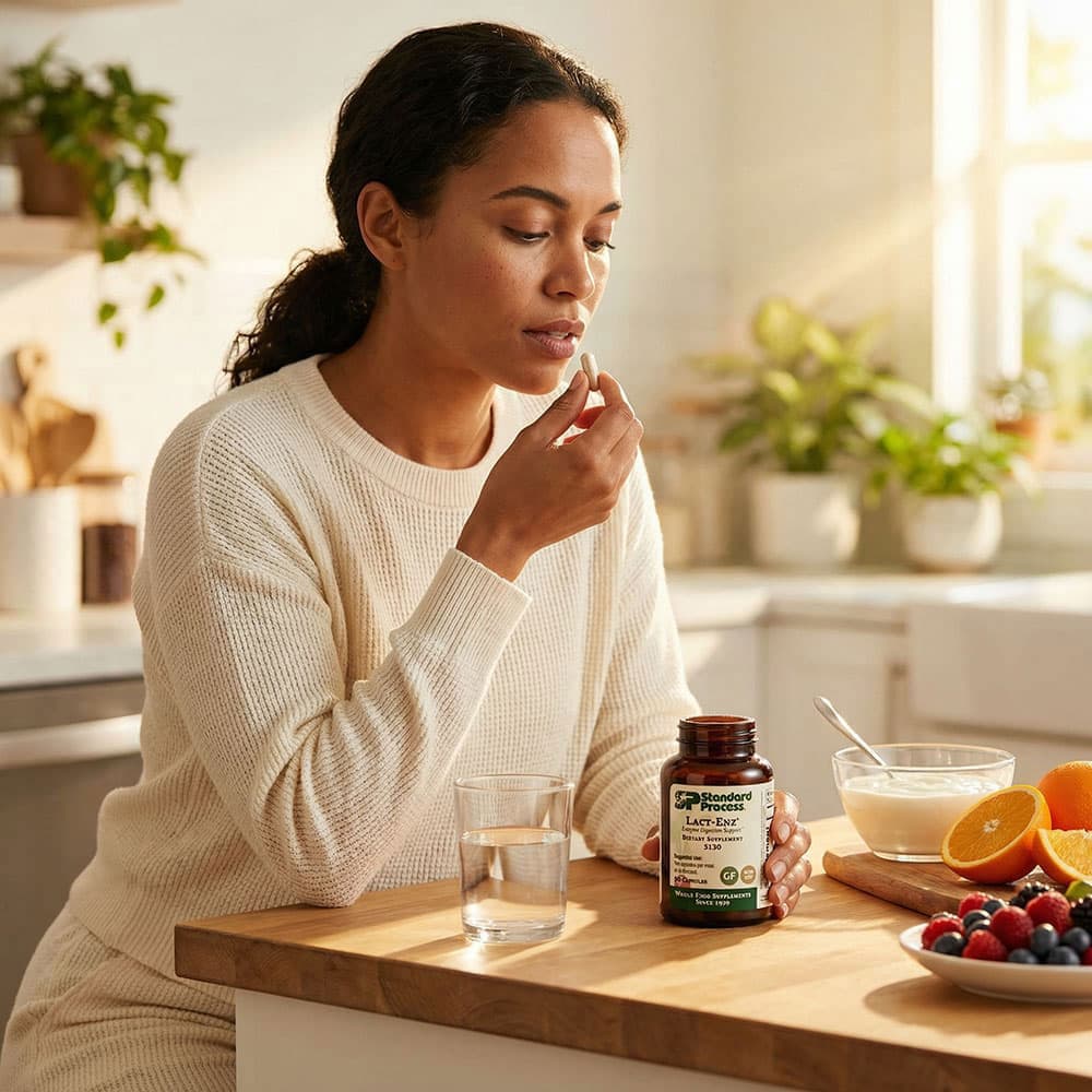 Lact-ENZ Digestive Enzymes & Probiotic - 90 Capsules
