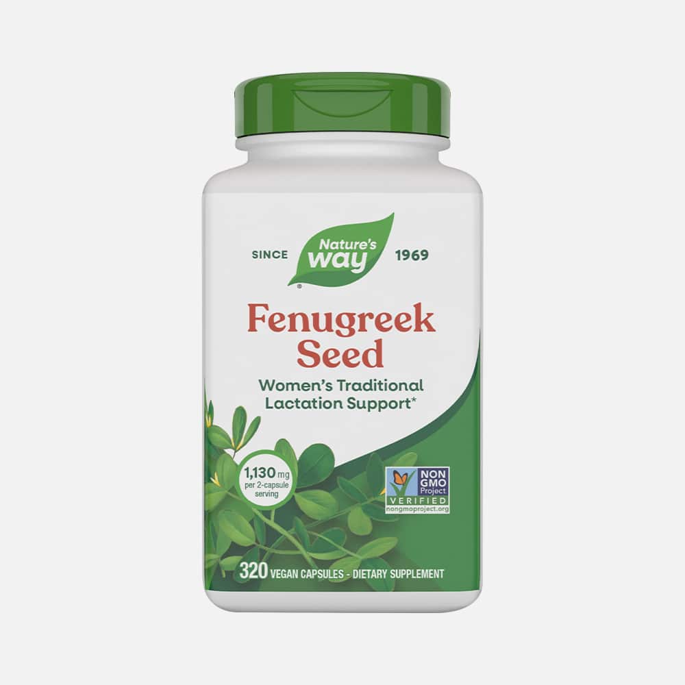 Fenugreek Seed 1130mg - 320 Vegan Capsules