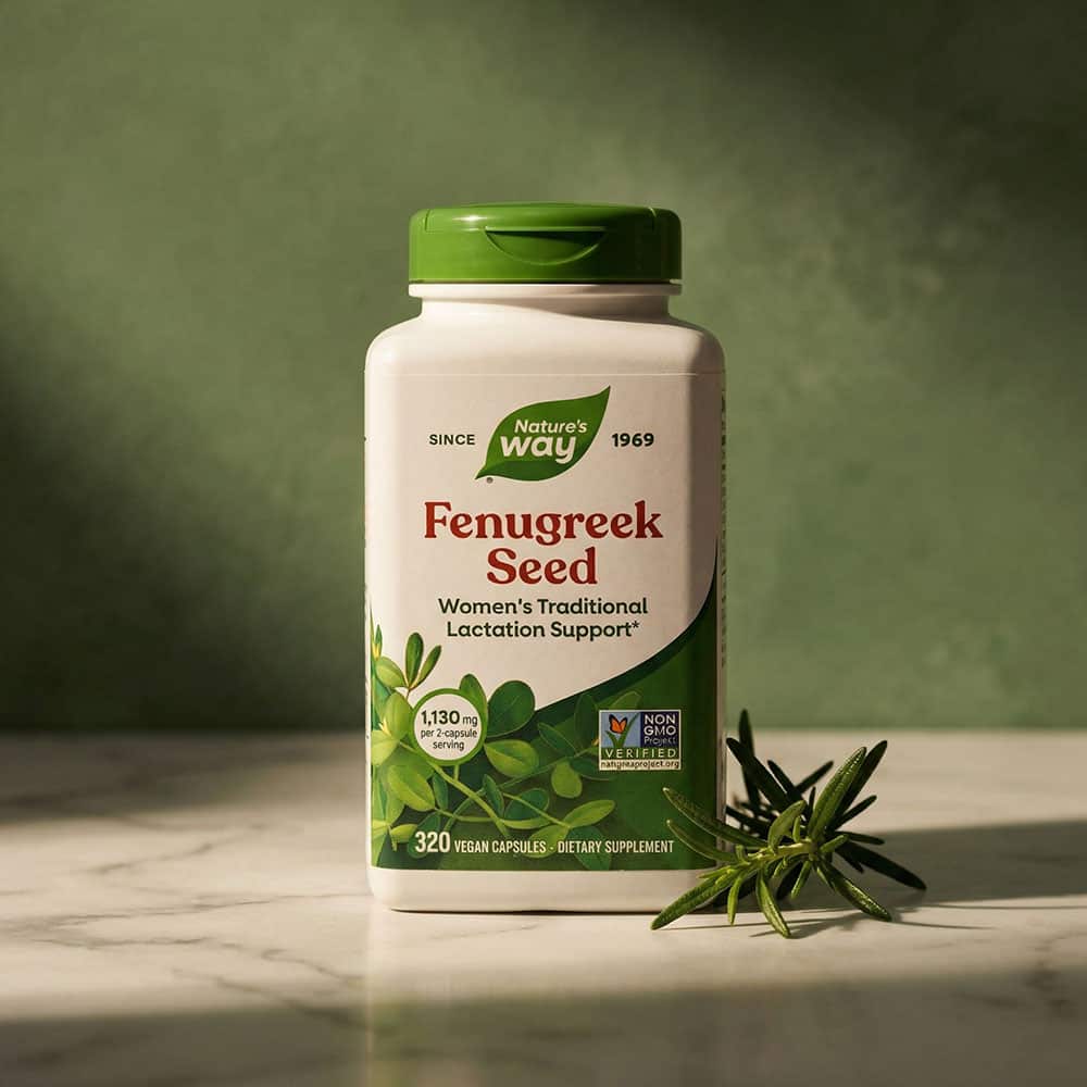 Fenugreek Seed 1130mg - 320 Vegan Capsules