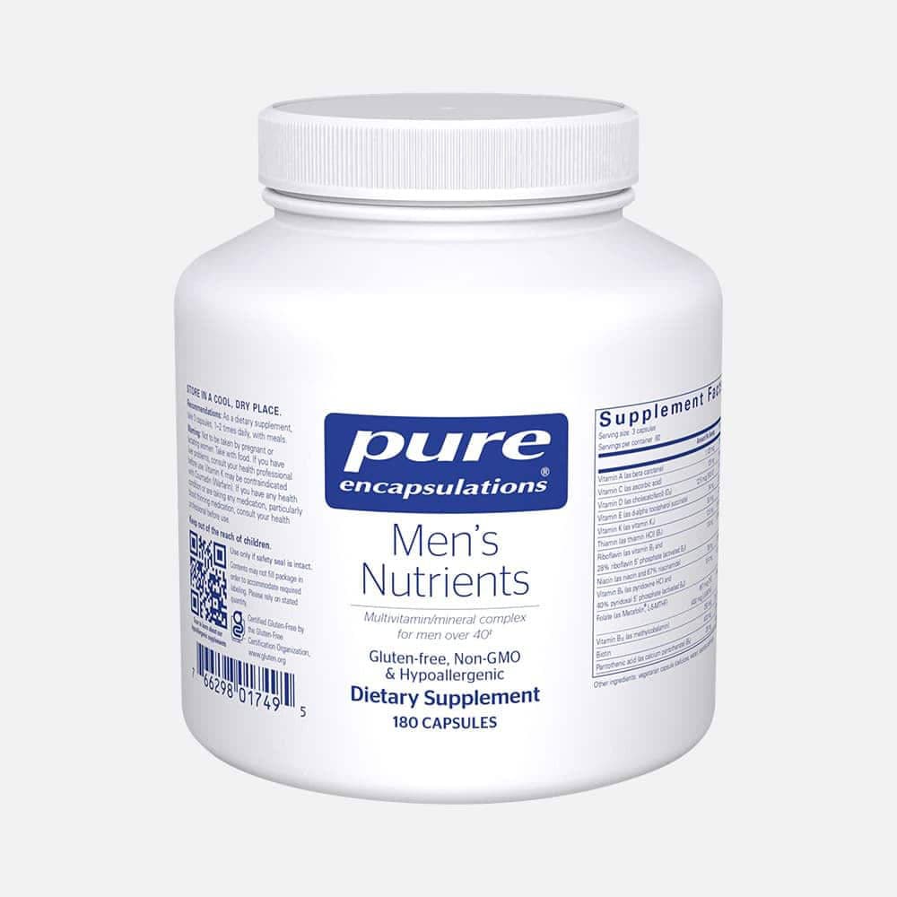 Men's Multivitamin Nutrients - 180 Capsules