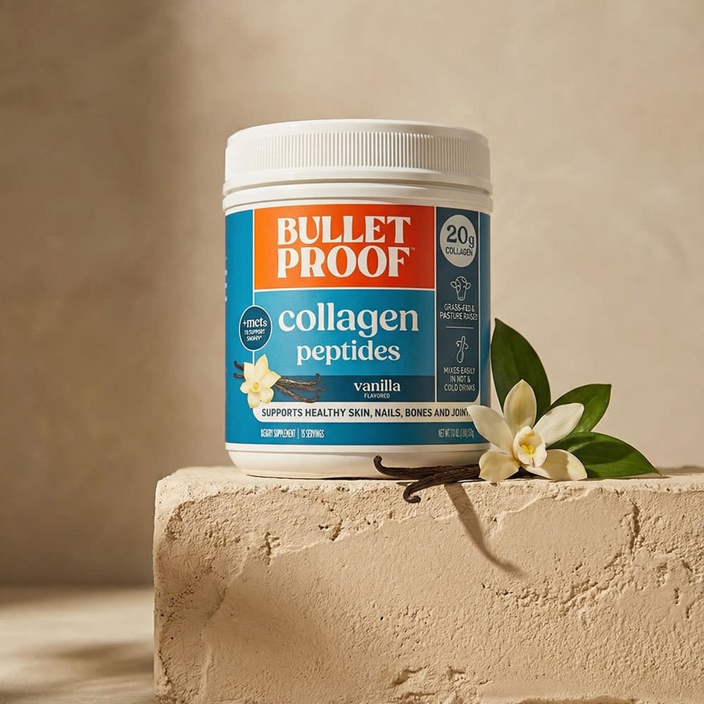 Vanilla Collagen Peptides 20g with MCT Oil - Powder 17.6oz