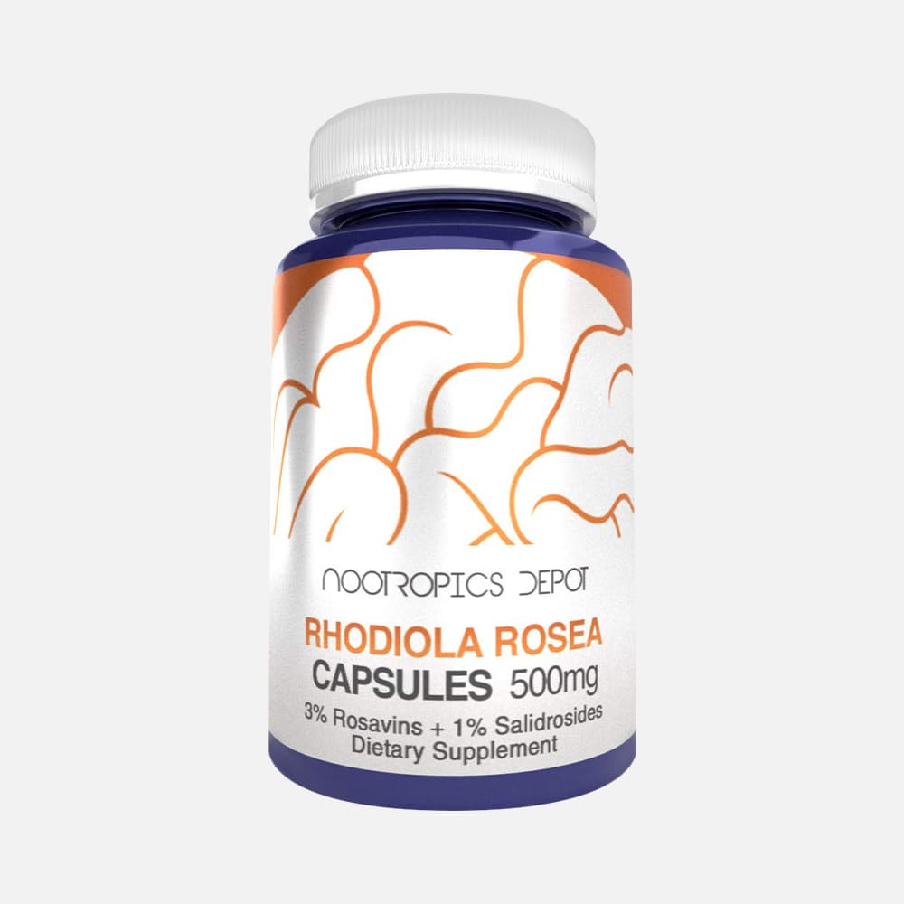 Rhodiola Rosea Extract 500mg (3% Rosavins) - 60 Capsules