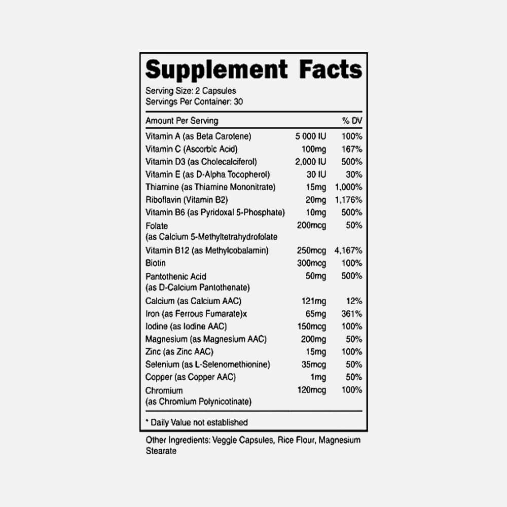 Stag Multivitamin for Men - 60 Capsules