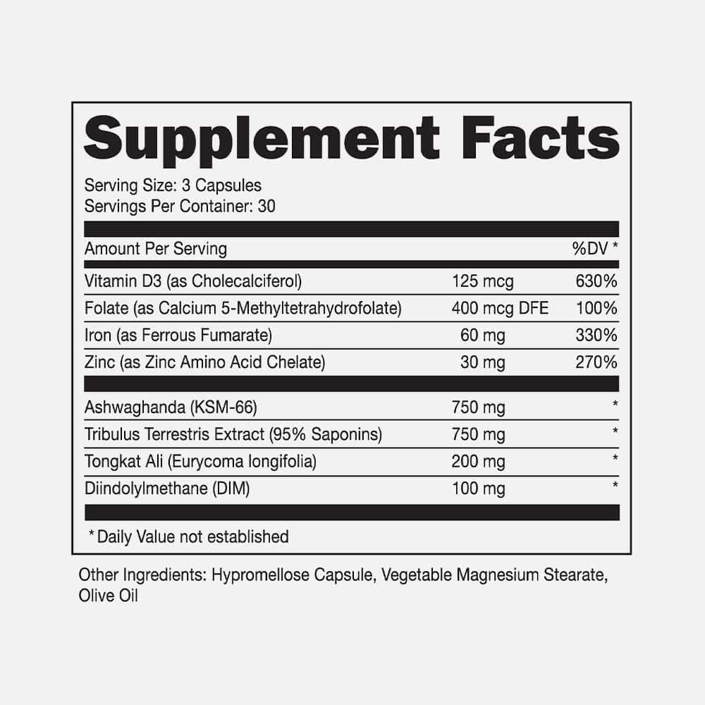Bucked Up RUT 90 Capsules