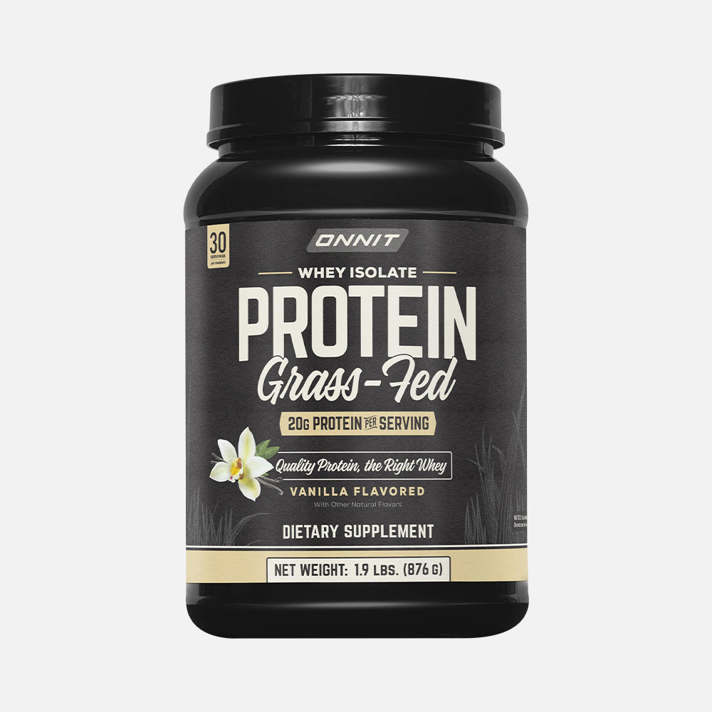 Grass Fed Whey Isolate 20g - 30 Servings Powder