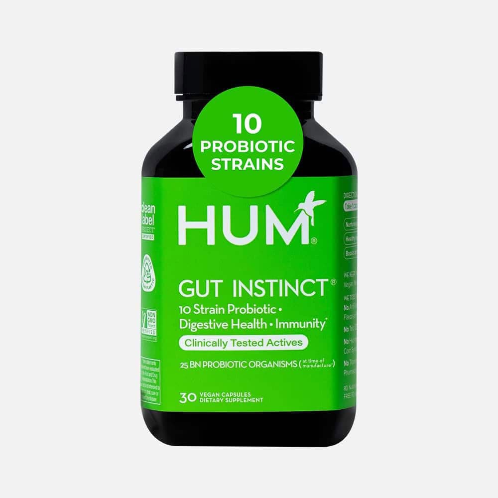 HUM Gut Instinct Probiotic 25 Billion CFU - 30 Capsules