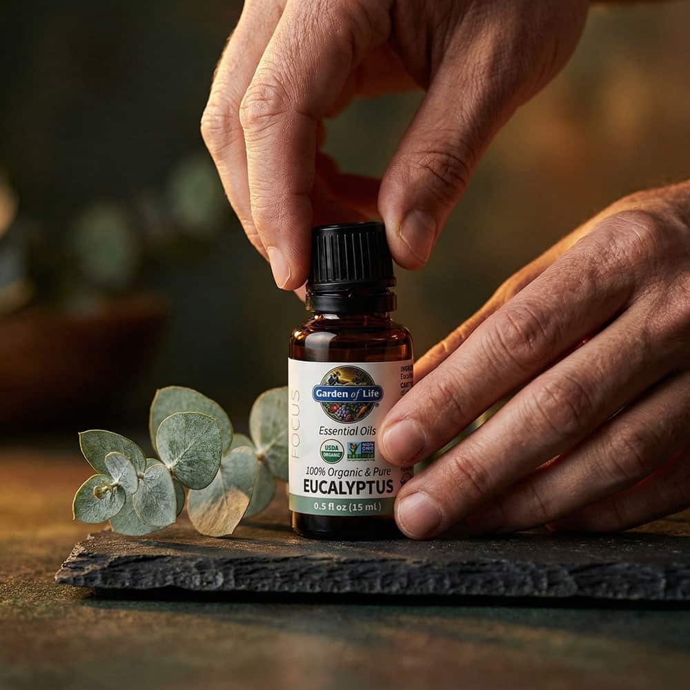 Eucalyptus Essential Oil (Organic) - 0.5 fl oz Liquid