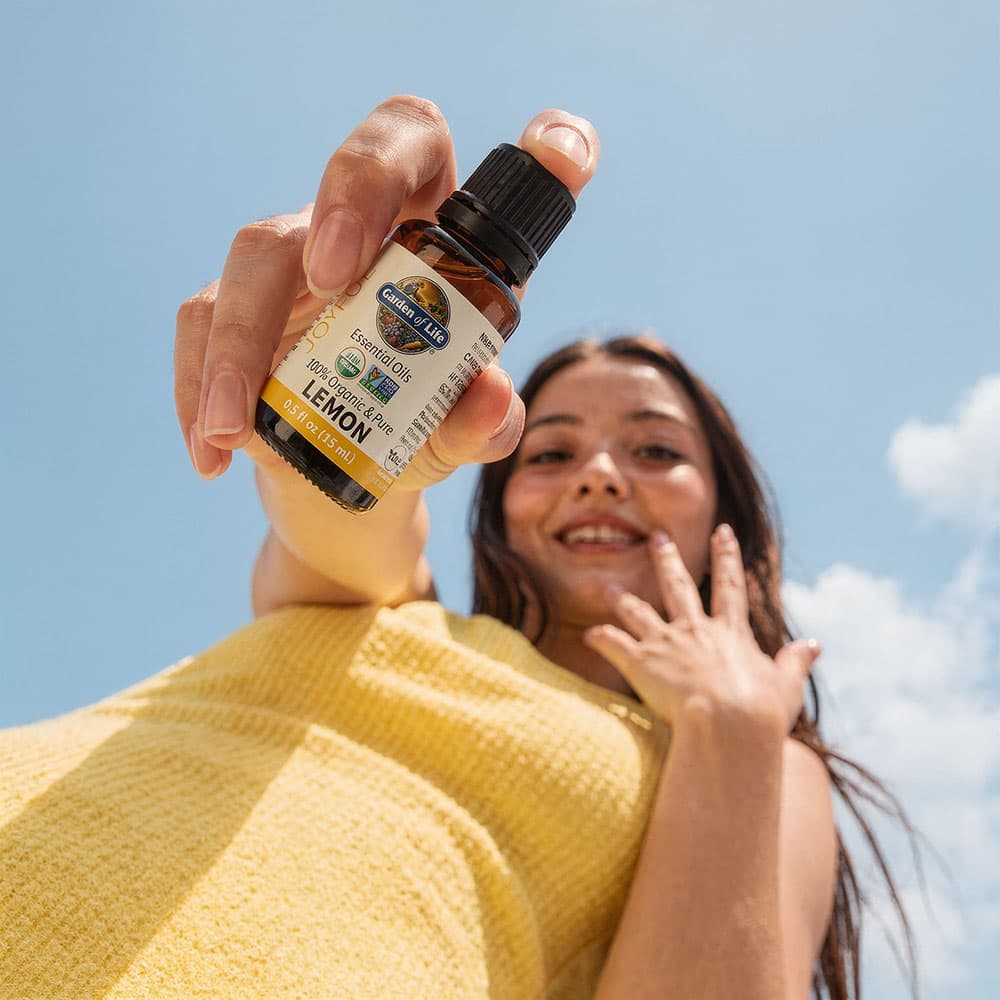 Organic Lemon Essential Oil 15mL - Liquid