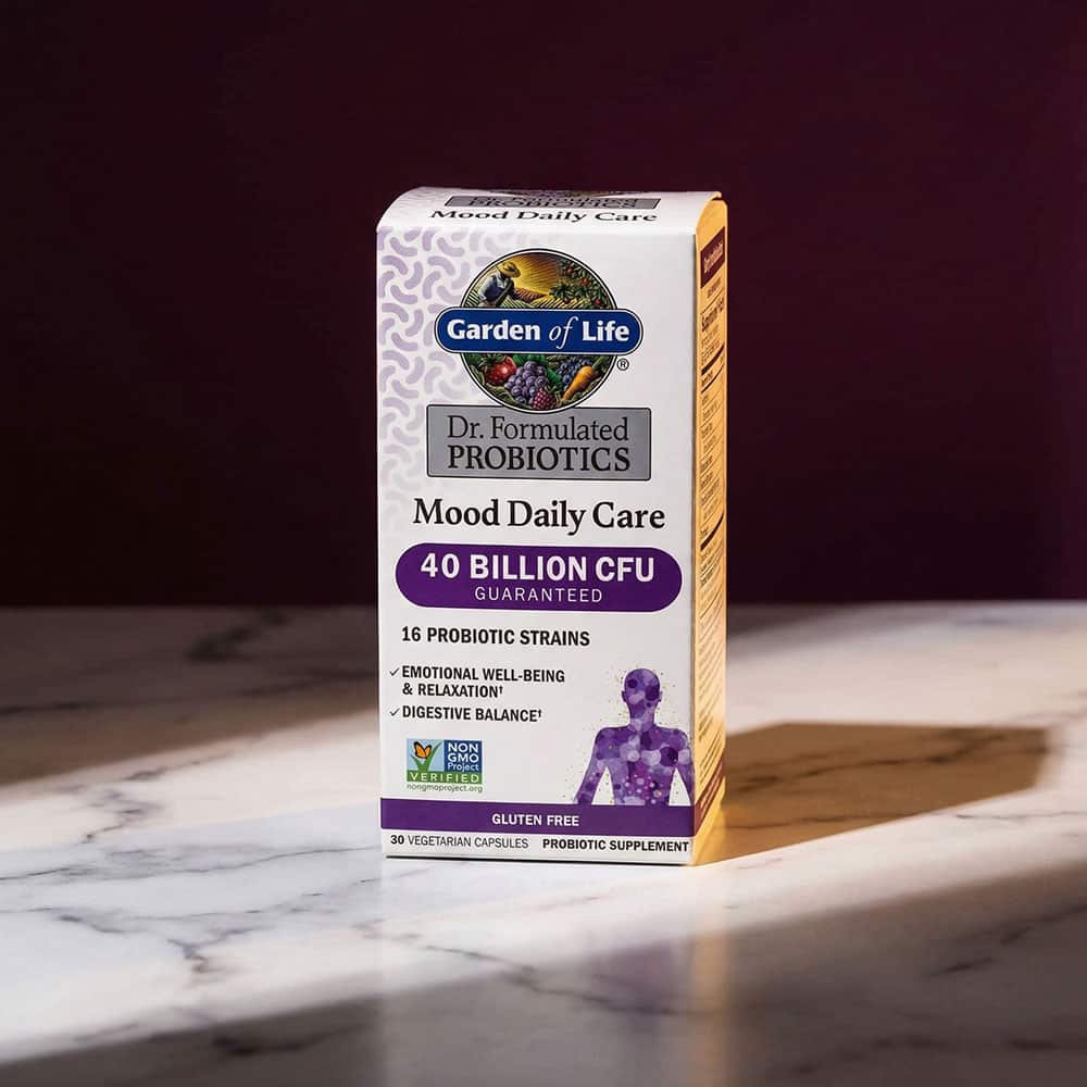Mood Daily Care Probiotics - 30 Vegetarian Capsules
