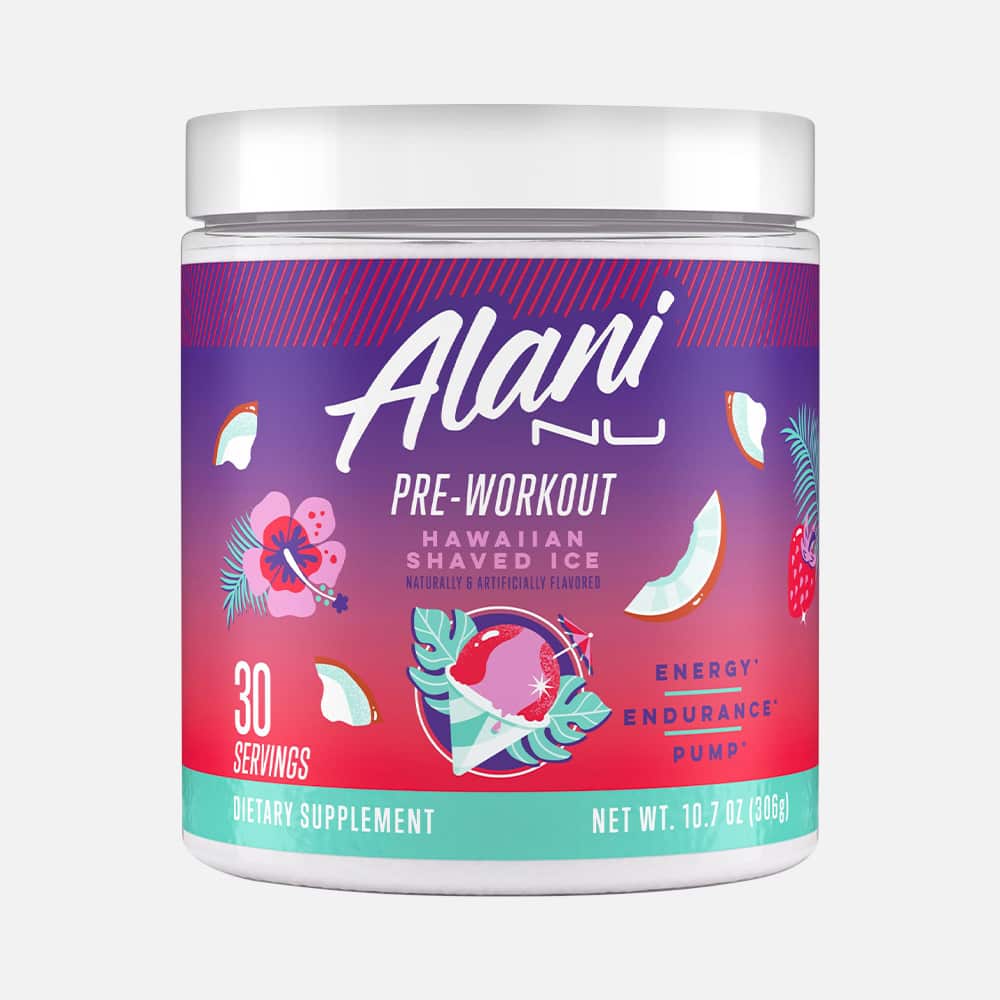 Pre-Workout Powder – Hawaiian Shaved Ice Flavor