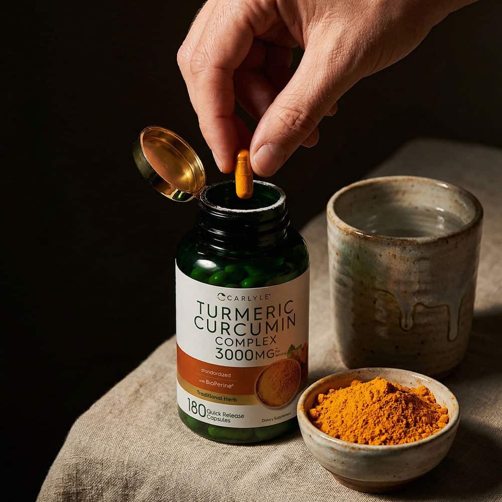 Turmeric Curcumin 3000mg - 180 Capsules