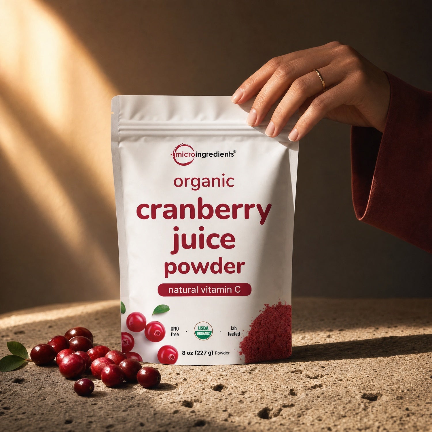 Organic Cranberry Juice Powder