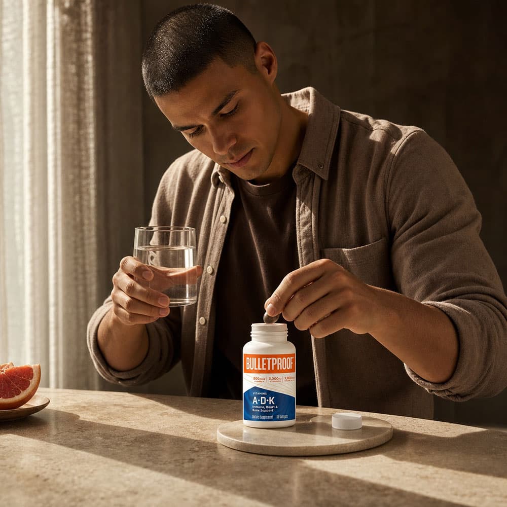 Vitamins A-D-K 900mcg/5000IU - 30 Softgels