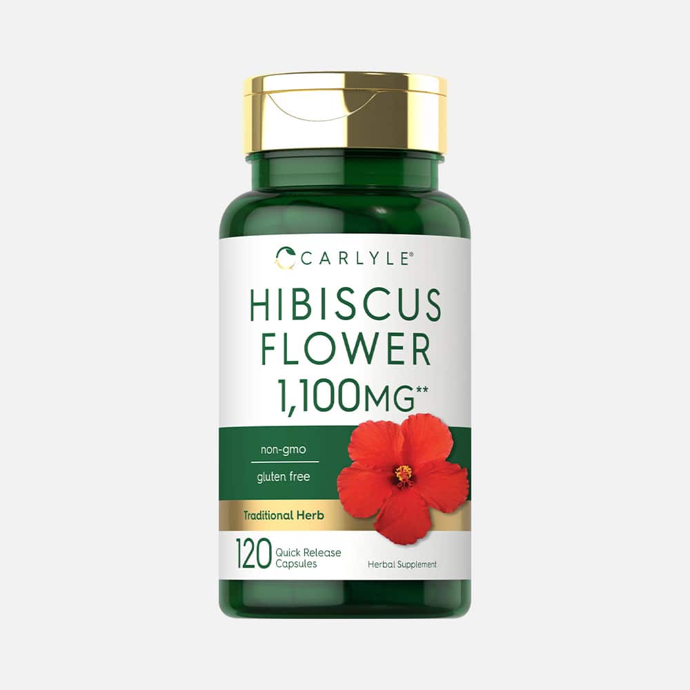 Hibiscus Flower Extract 1100mg - 120 Capsules