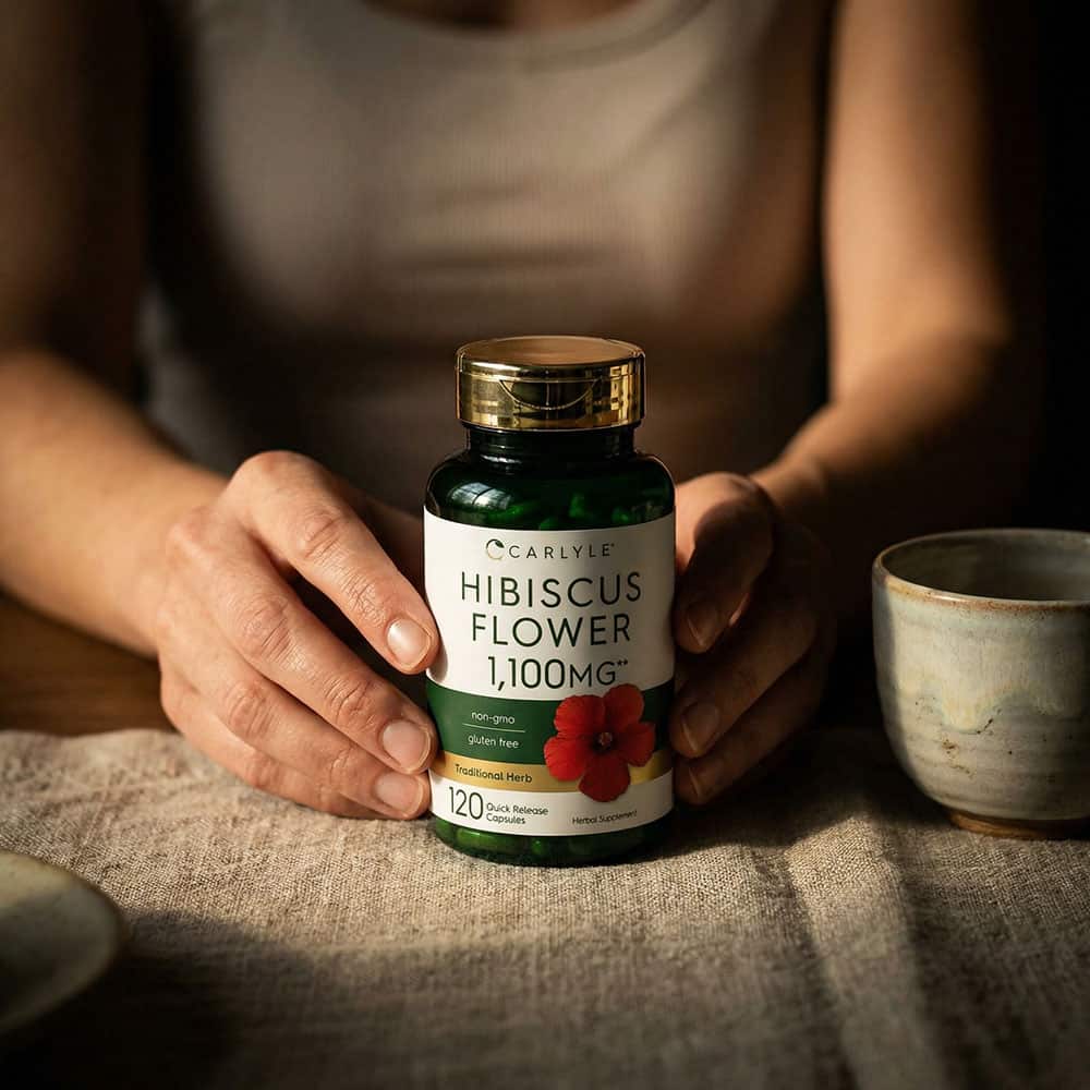 Hibiscus Flower Extract 1100mg - 120 Capsules
