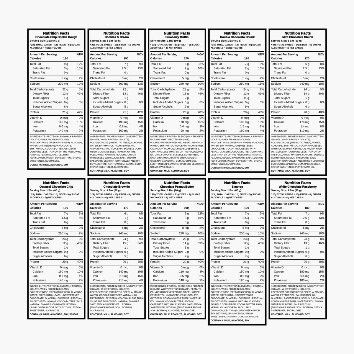 Quest Nutrition - Protein Bars - Ultimate Variety Pack - 12 Bars