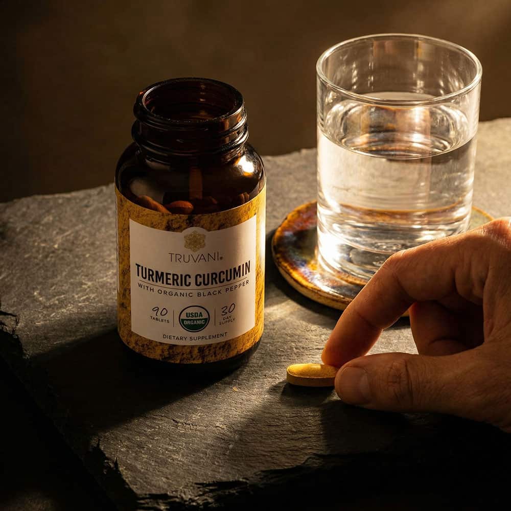 Organic Turmeric Curcumin 1350mg - 90 Tablets