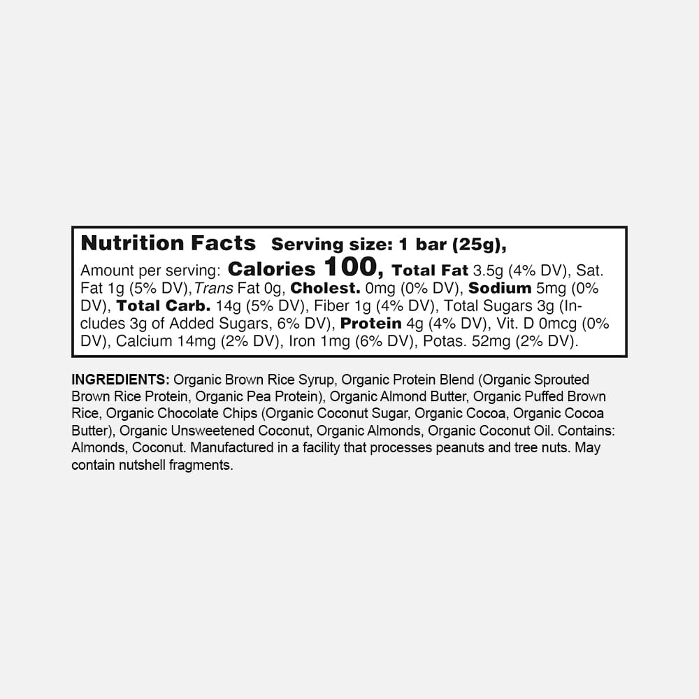 GoMacro Coconut Almond Chocolate Mini Bars - 24 Bars