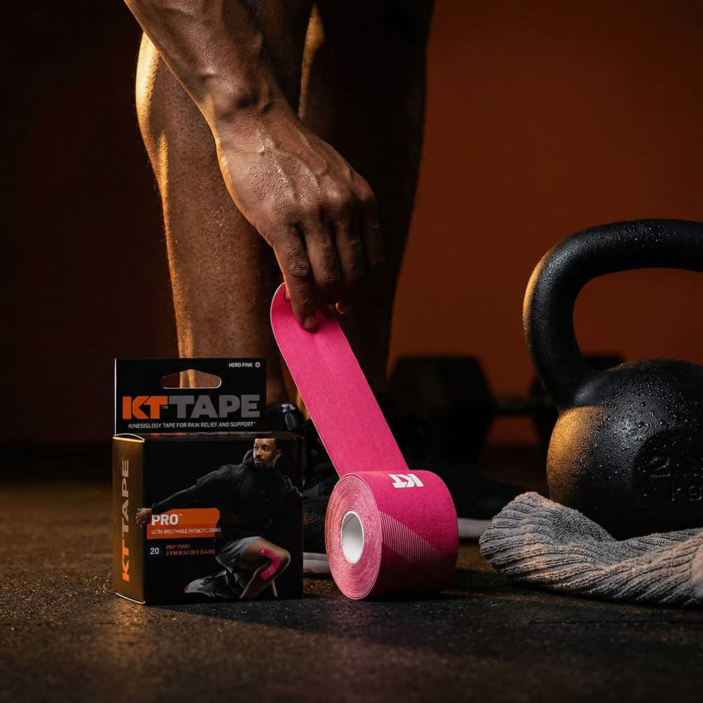 KT Tape Pro Kinesiology Tape - 20 Precut Strips