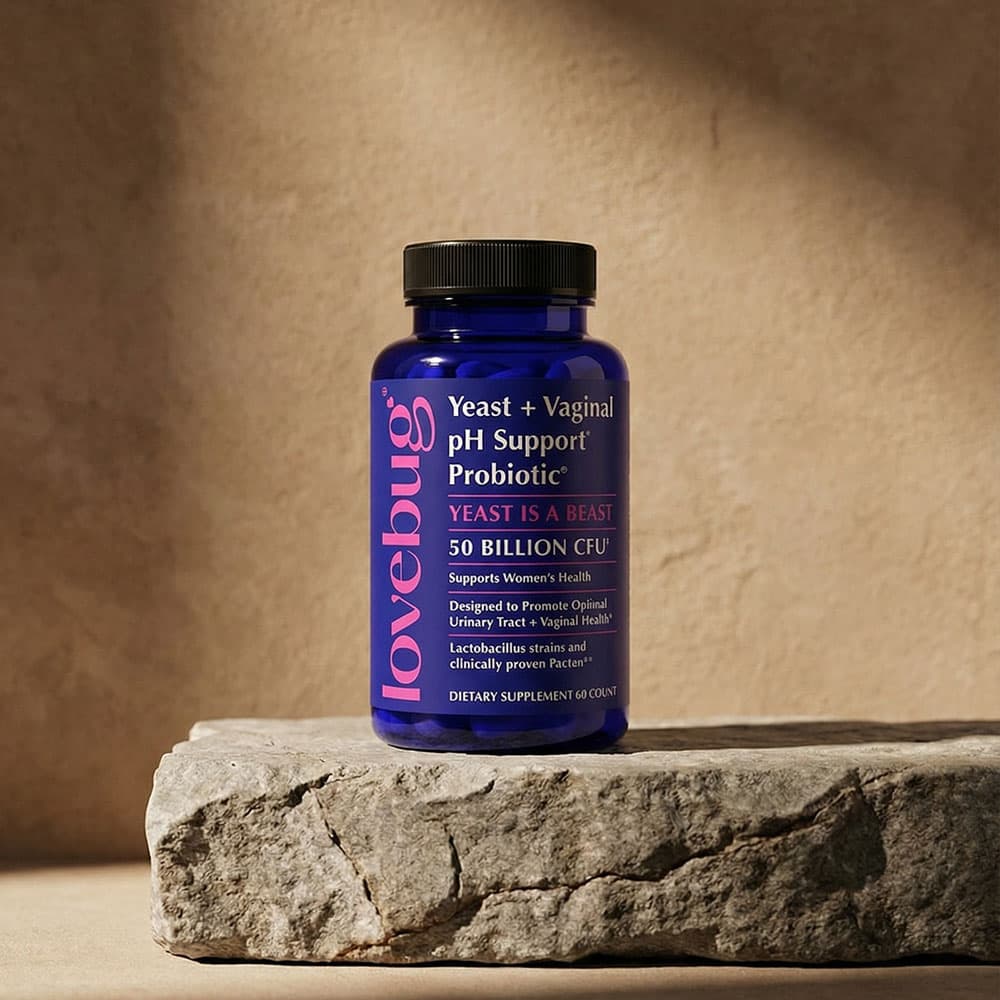 Yeast & Vaginal pH Support 50 Billion CFU - 60 Capsules