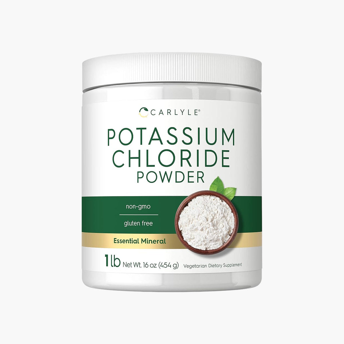 Potassium Chloride Powder 16 oz - Salt Substitute