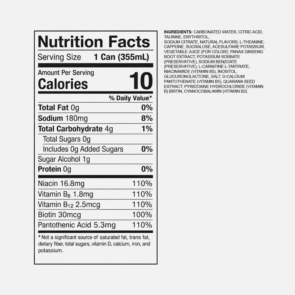 Alani Nu Energy Drink – Hawaiian Shaved Ice, 200mg - Pack of 12