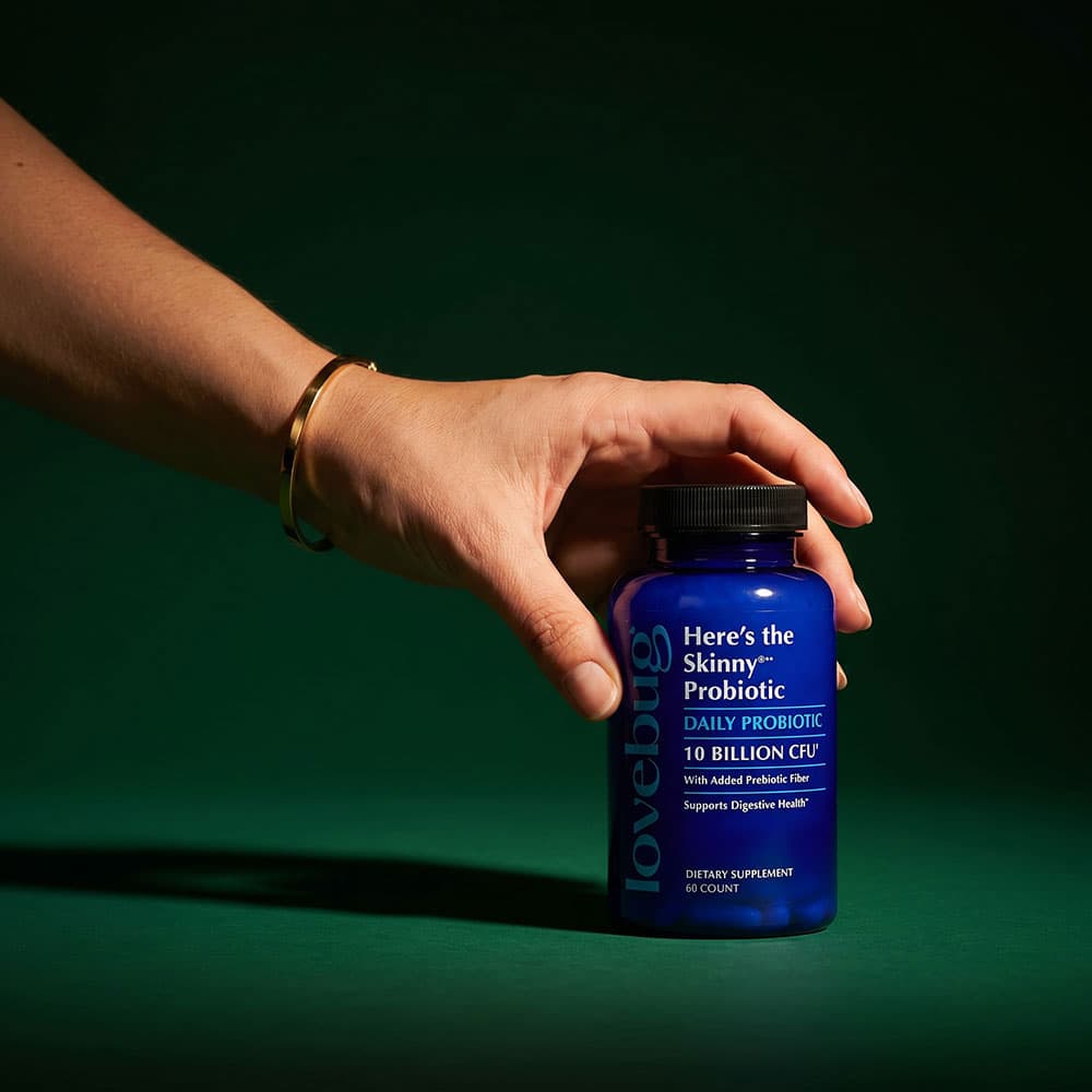 Lovebug Skinny Probiotic 10 Billion CFU - 60 Capsules