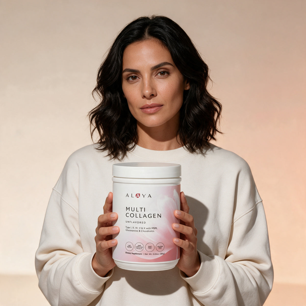 Alaya Naturals - Multi Collagen + MSM + Glucosamine - Unflavored - 40 Servings