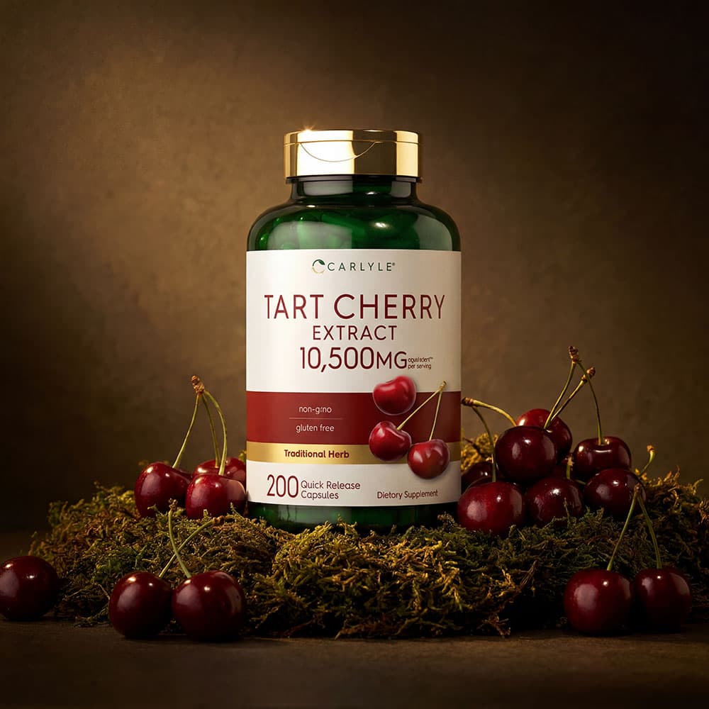 Tart Cherry 7000mg - 200 Capsules (Gluten Free)