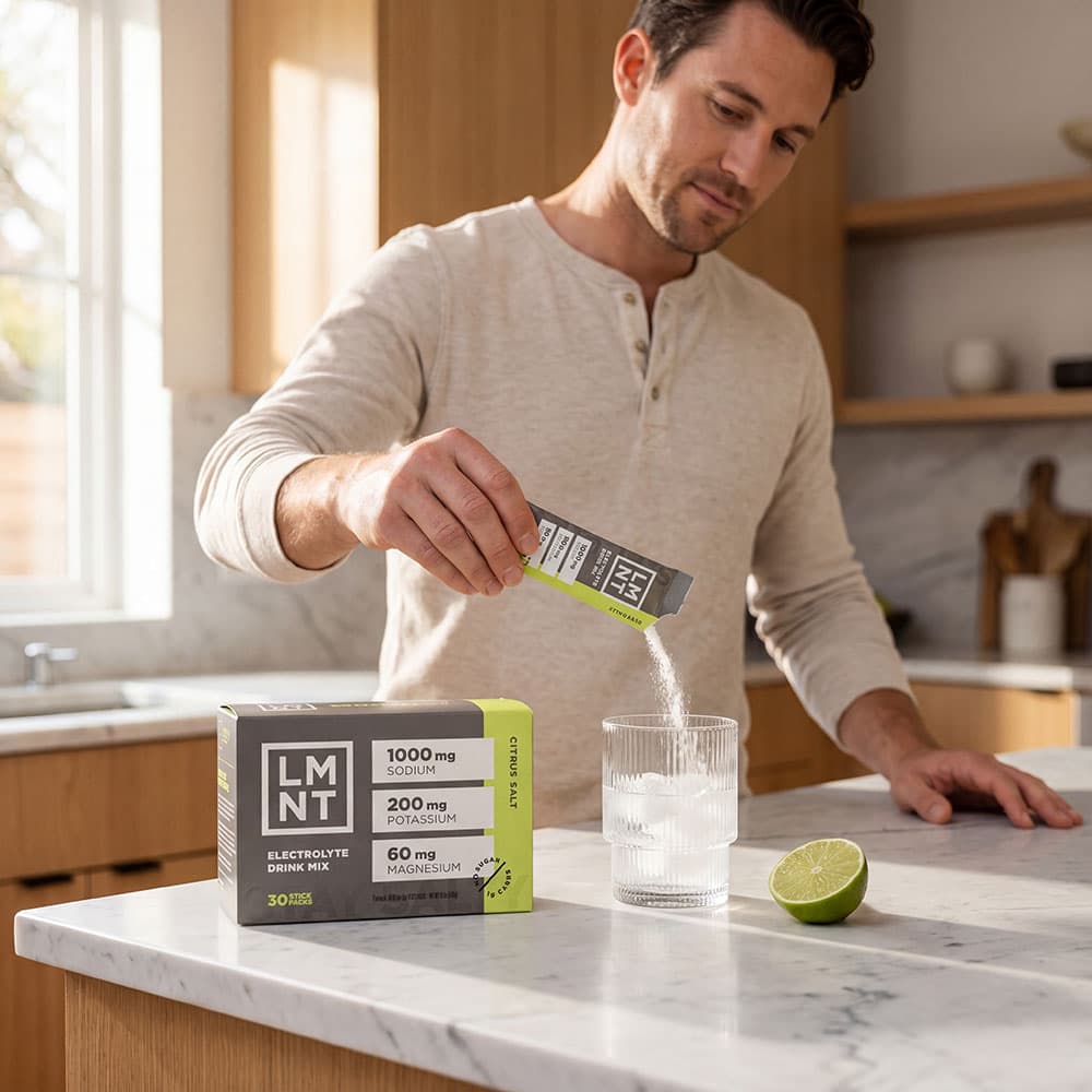LMNT - Zero Sugar Electrolytes - Citrus Salt 30 Sticks