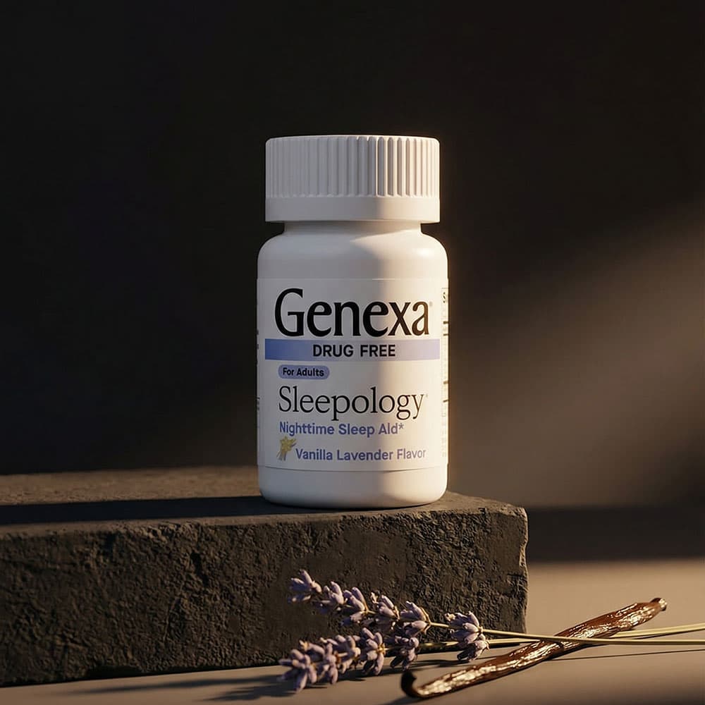 Genexa Sleepology Melatonin Free - 180 Chewable Tablets